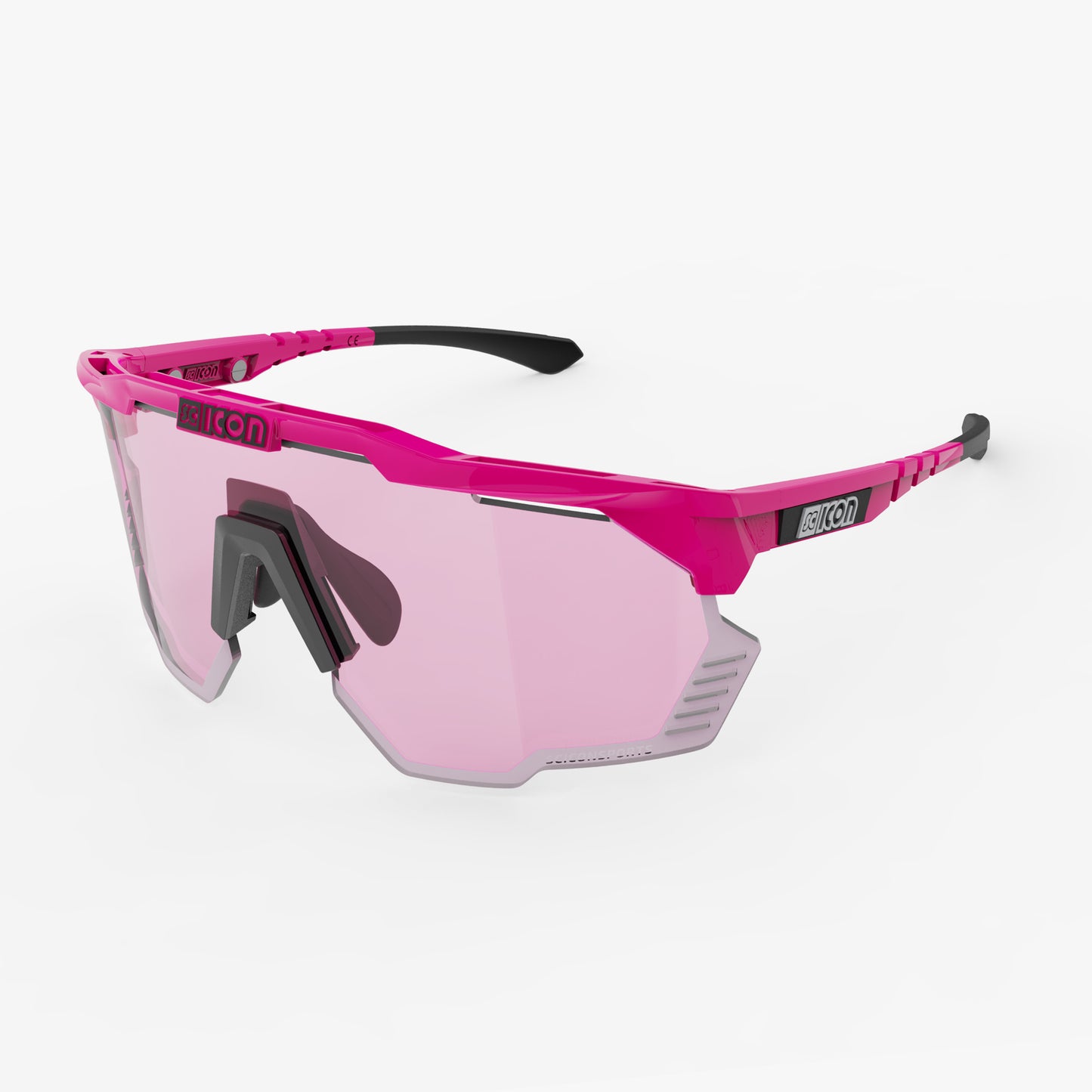 Sluneční brýle SCICON AEROSHADE KUNKEN Fluo Pink Multimirror Blue