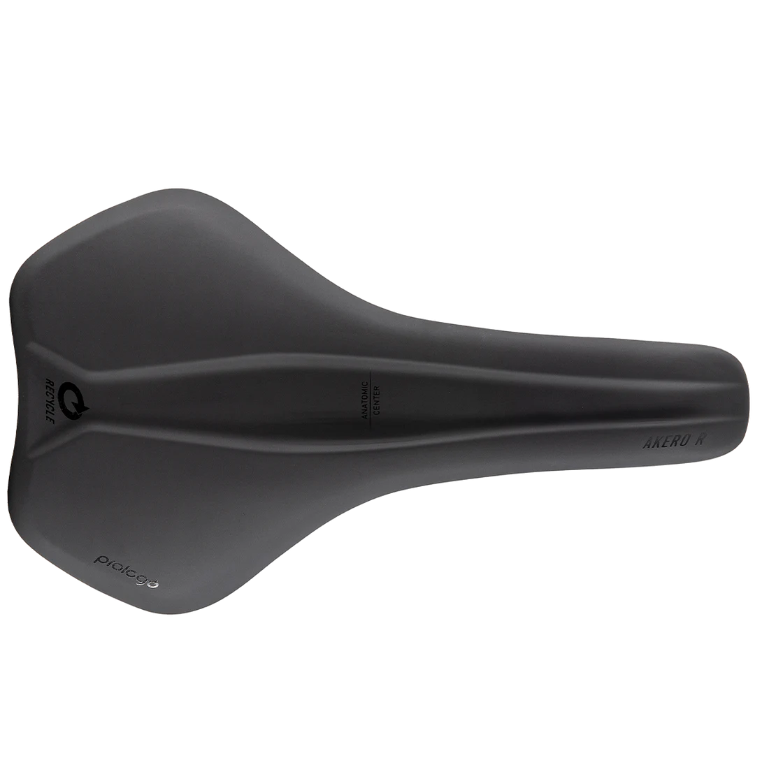 PROLOGO AKERO R RECYKLOVANÉ sedlo Ocelové kolejnice 150mm
