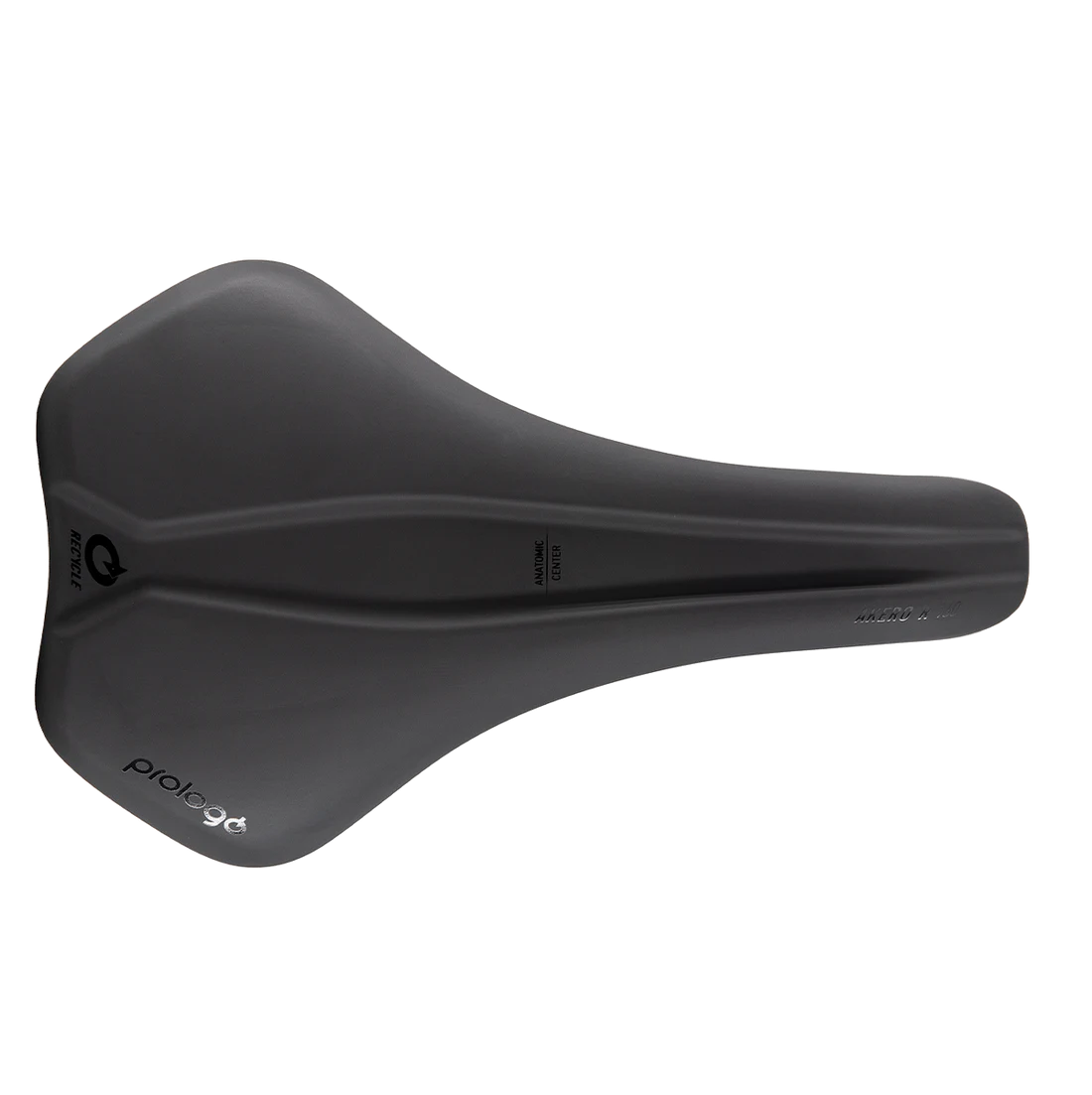 PROLOGO AKERO R RECYKLOVANÉ sedlo Ocelové kolejnice 160mm