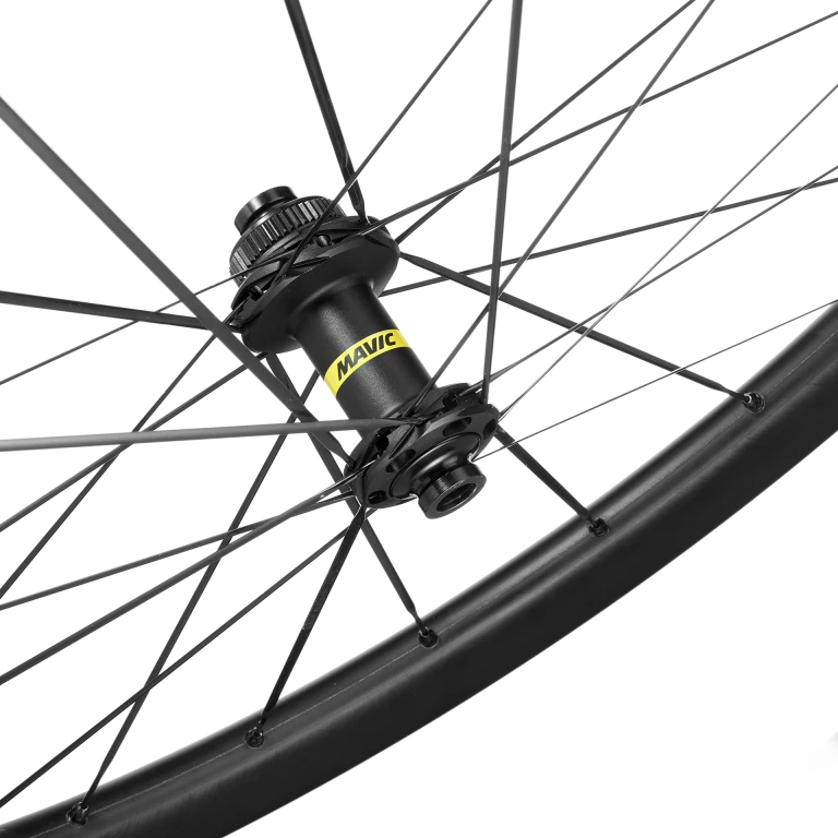 Přední kolo MAVIC COSMIC SLR 45 DISC 23 mm připravené na bezdušové pneumatiky (Center Lock)