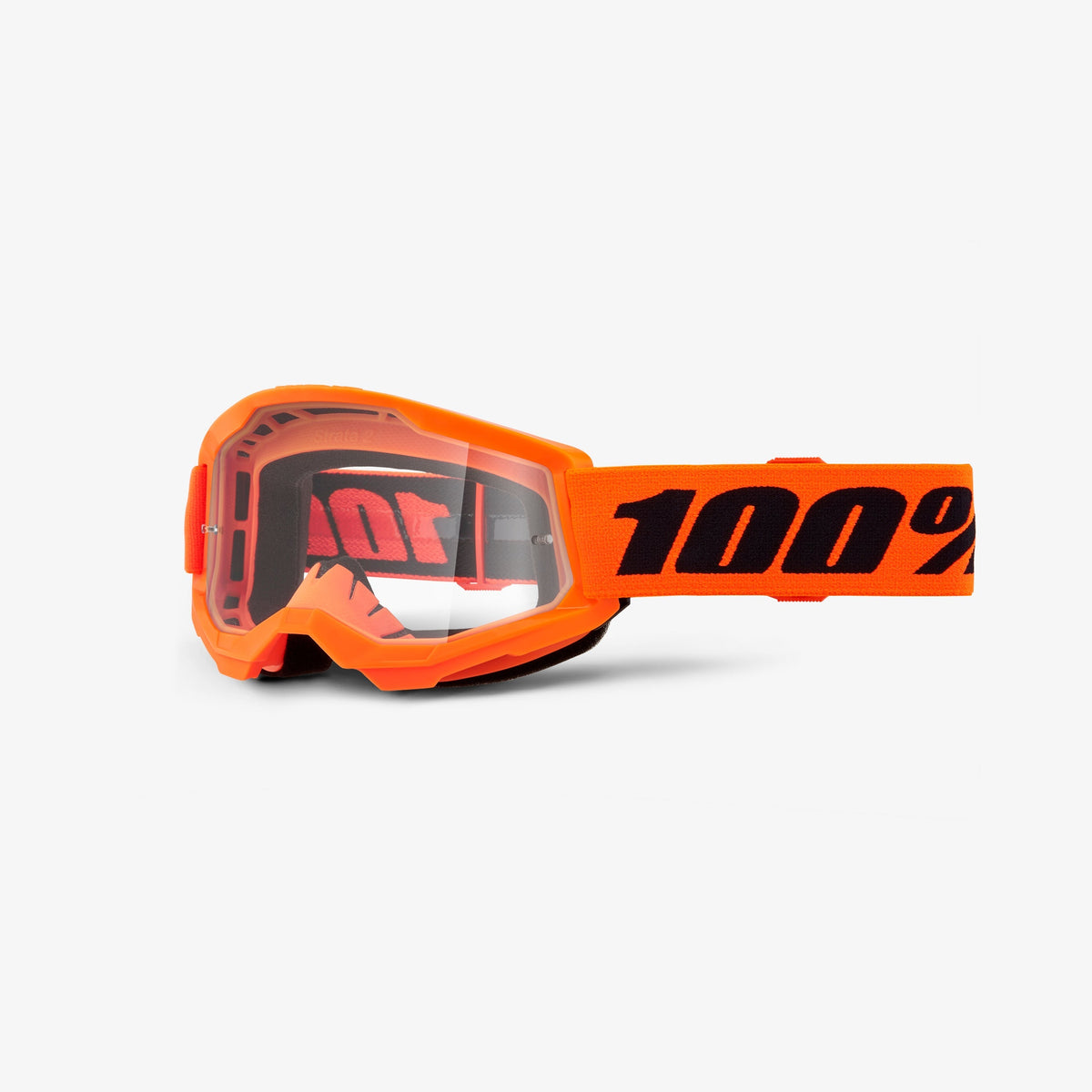 Maska 100% STRATA 2 JUNIOR Oranžová Čirý Štít