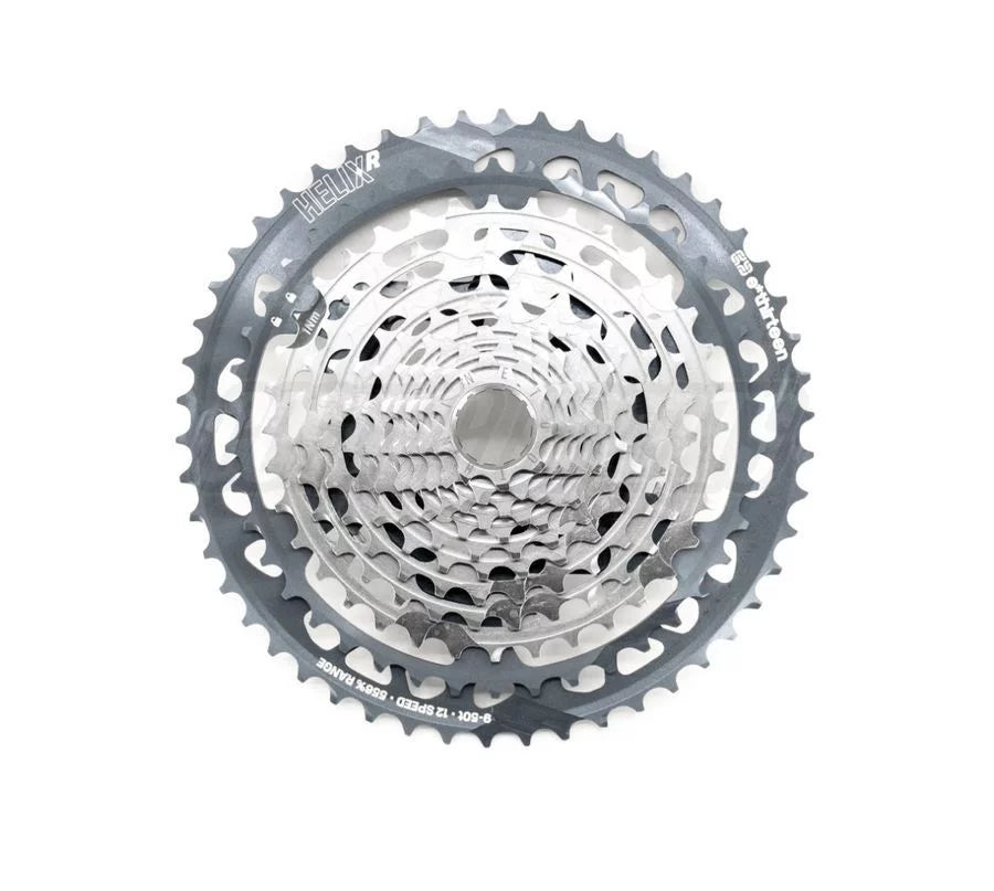 12V E-THIRTEEN Helix Race Gravel Cassette Grey