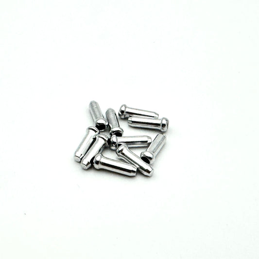 CLARKS Derailleur Cable Ends (x10) Silver