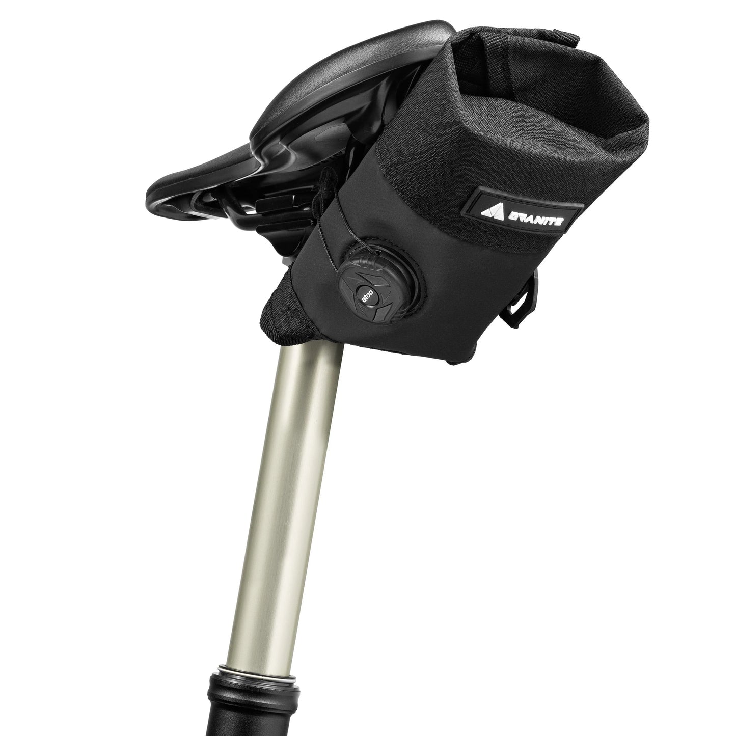 Brašna GRANITE DESIGN ROLL-UP pod sedlo černá