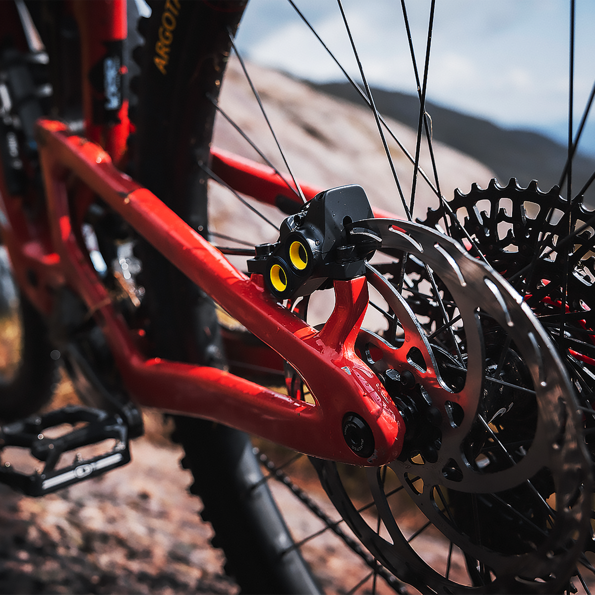 Pair of MAGURA GUSTAV PRO Brakes with MDR-S Discs - First Edition Limited Edition