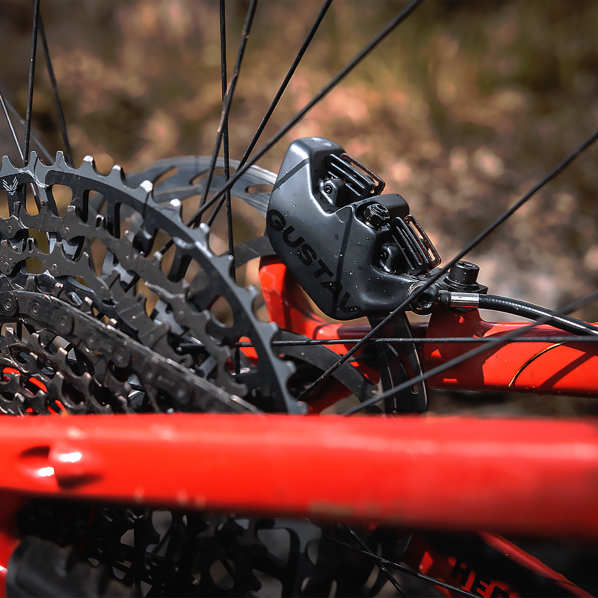 Pair of MAGURA GUSTAV PRO Brakes with MDR-S Discs - First Edition Limited Edition