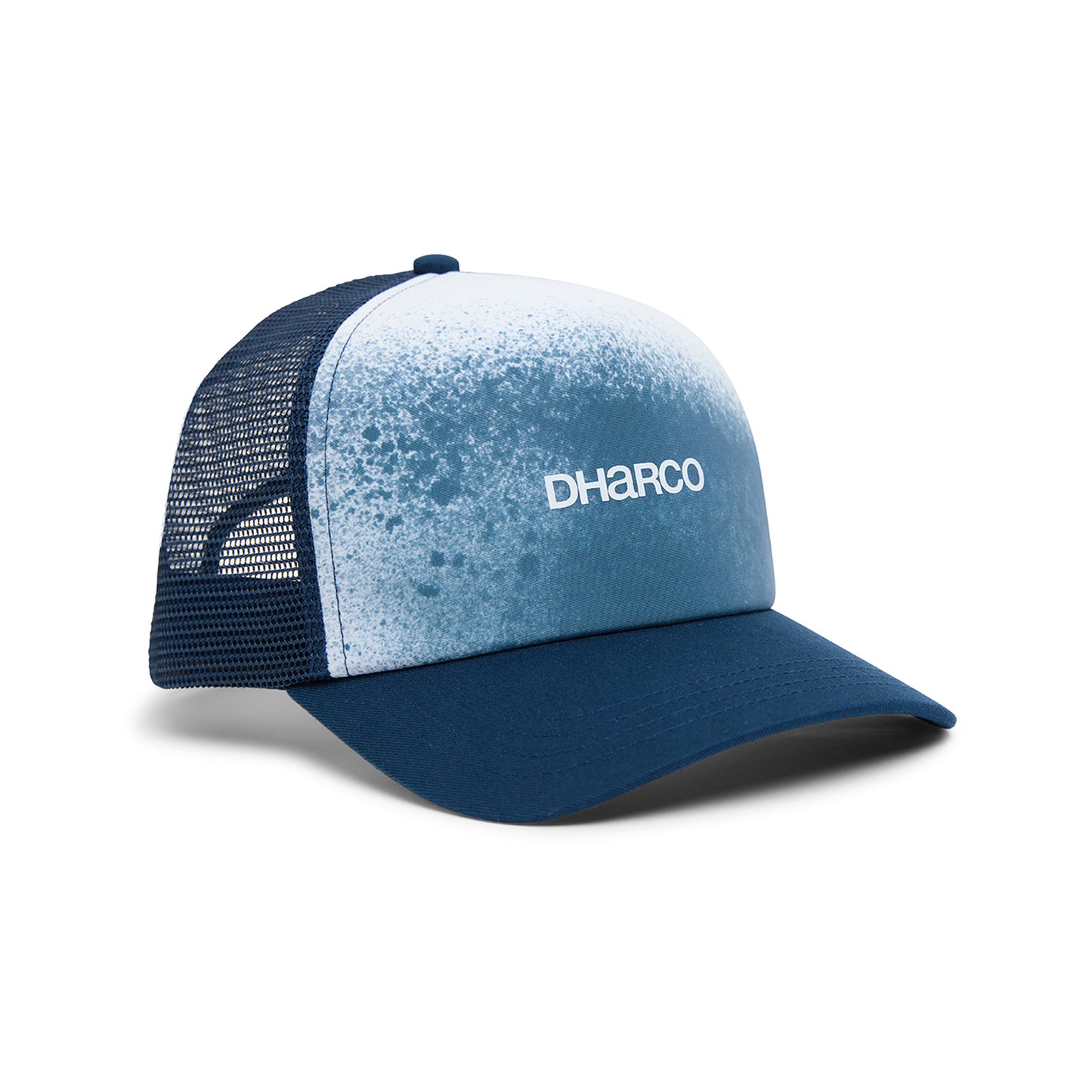 DHARCO CURVED PEAK TRUCKER NU WAVE Kšiltovka modrá