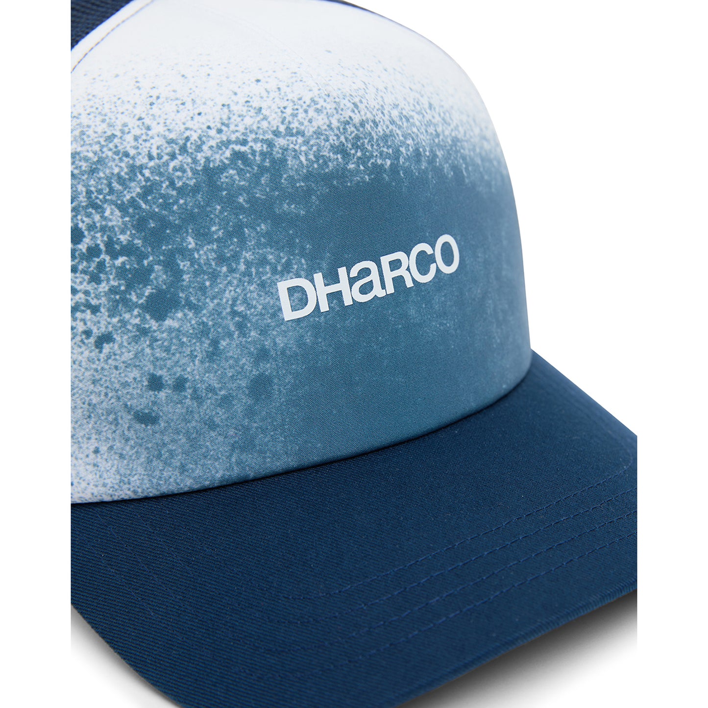 DHARCO CURVED PEAK TRUCKER NU WAVE Kšiltovka modrá