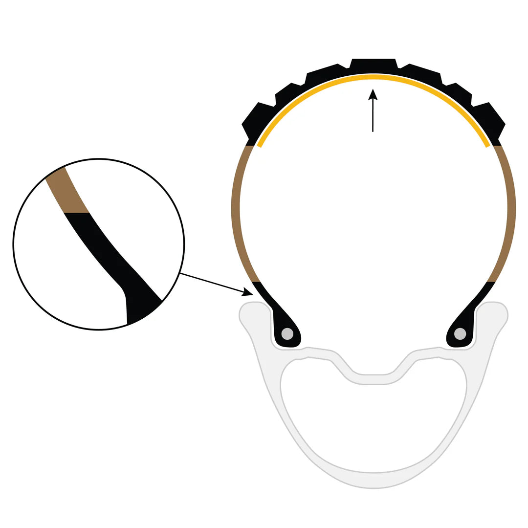 ENVE HEX 700x44 Tubeless Ready Beige tire