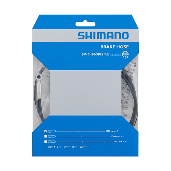 SHIMANO SM-BH90-SBLS Straight Banjo Hose Kit