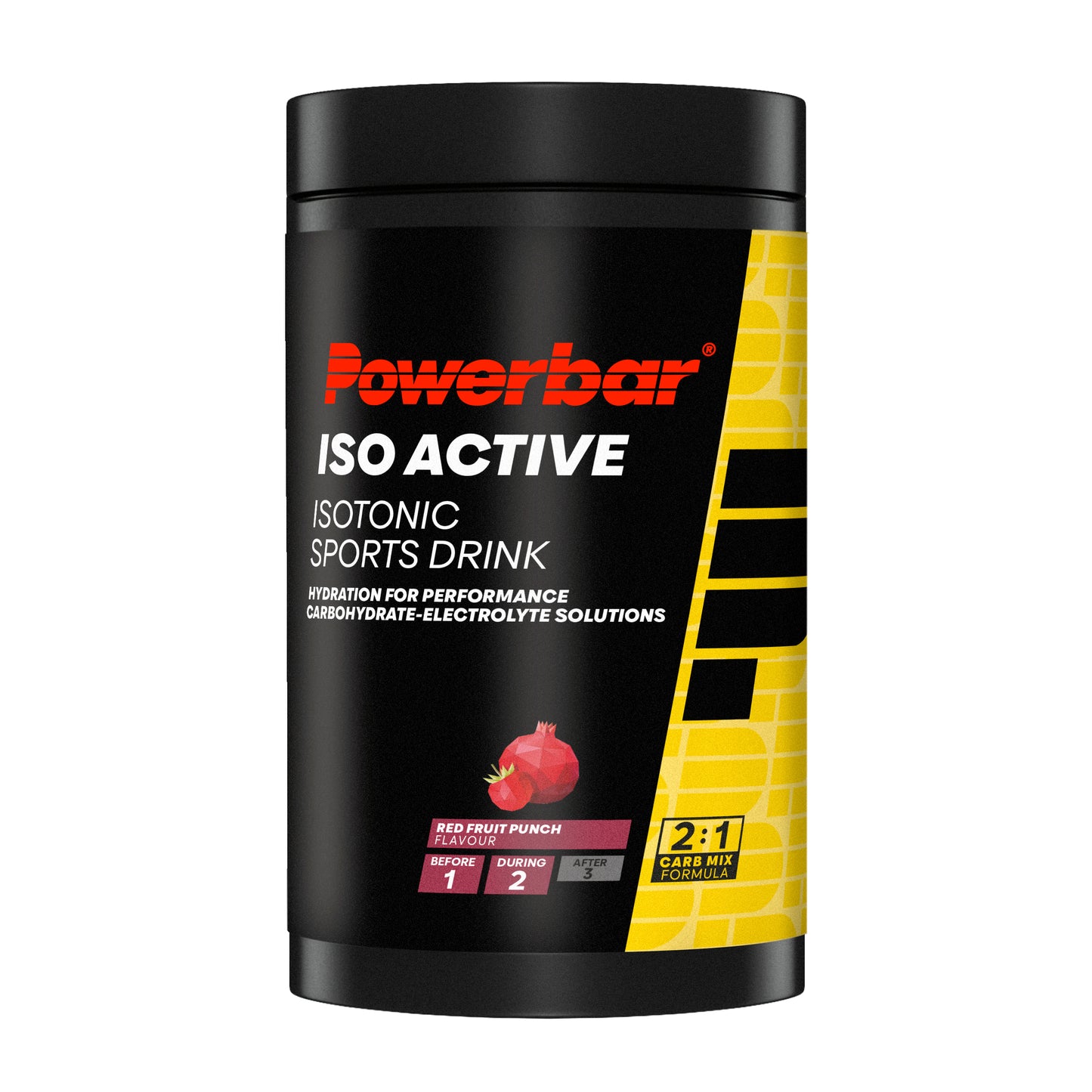 Energetický nápoj POWERBAR ISOACTIVE (600 g) Červené ovoce