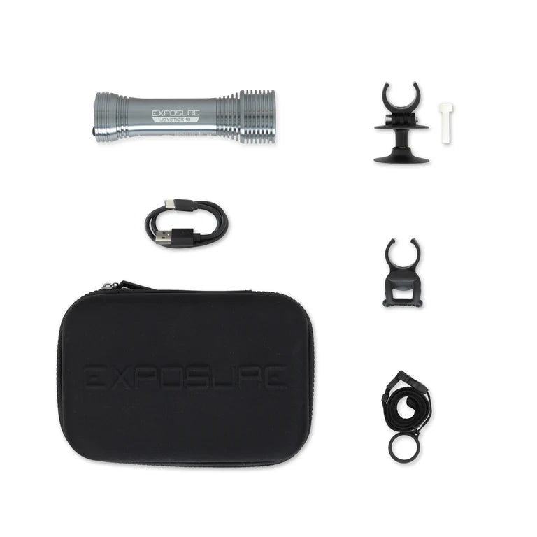 EXPOSURE LIGHTS JOYSTICK MK18 Přední světlo s držákem na přilbu