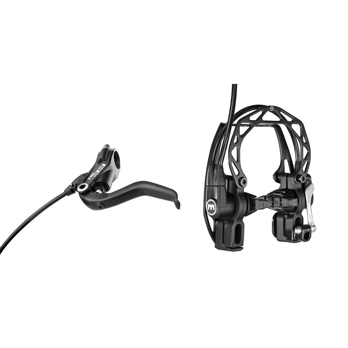 MAGURA HS33 4prstá přední nebo zadní brzda černá