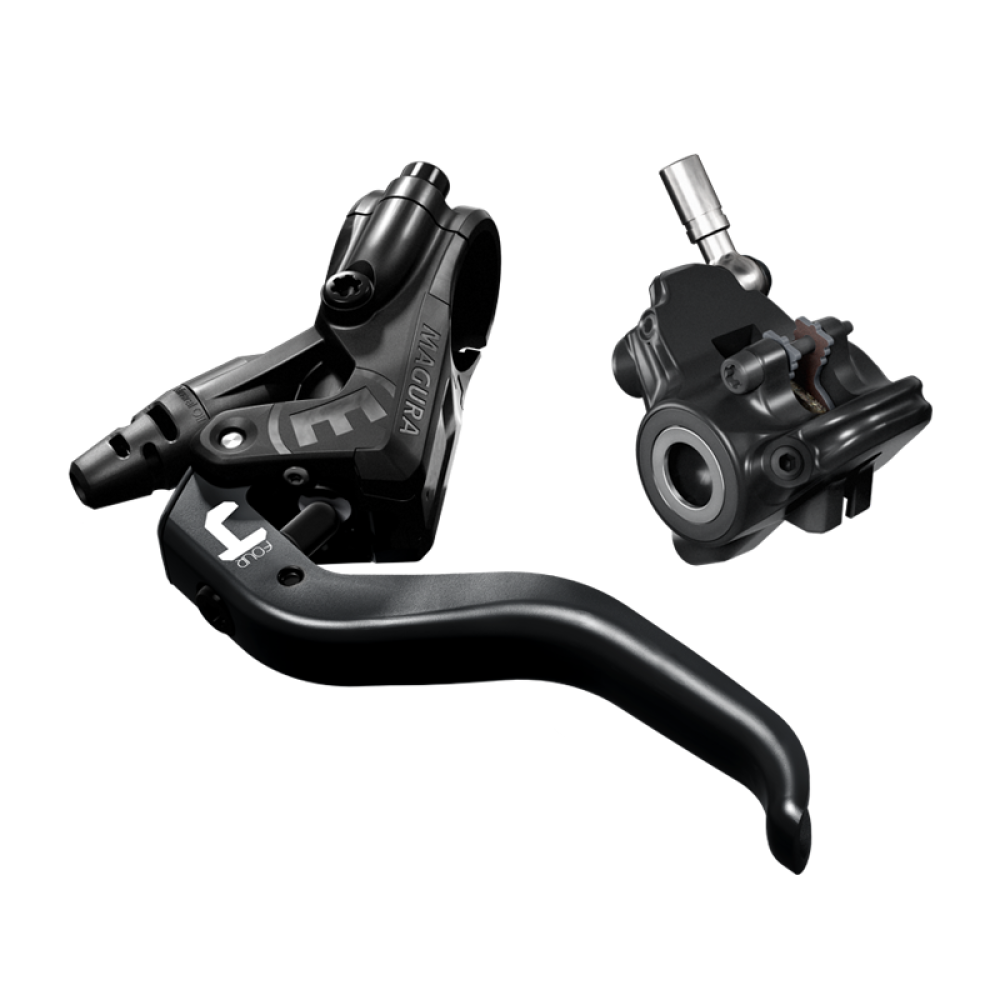 MAGURA MT4 FLATMOUNT přední nebo zadní brzda černá