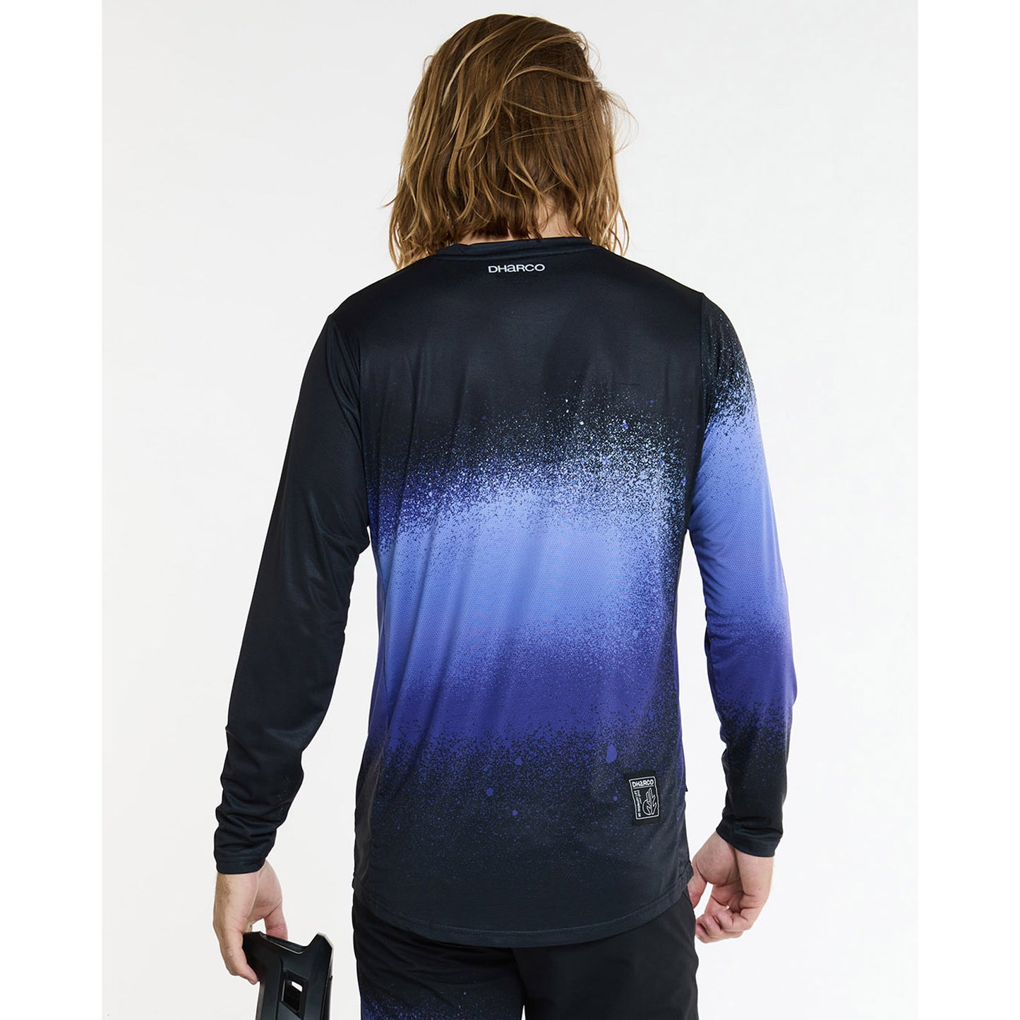 DHARCO RACE ULTRA VIOLET Dres s dlouhým rukávem Black/Purple