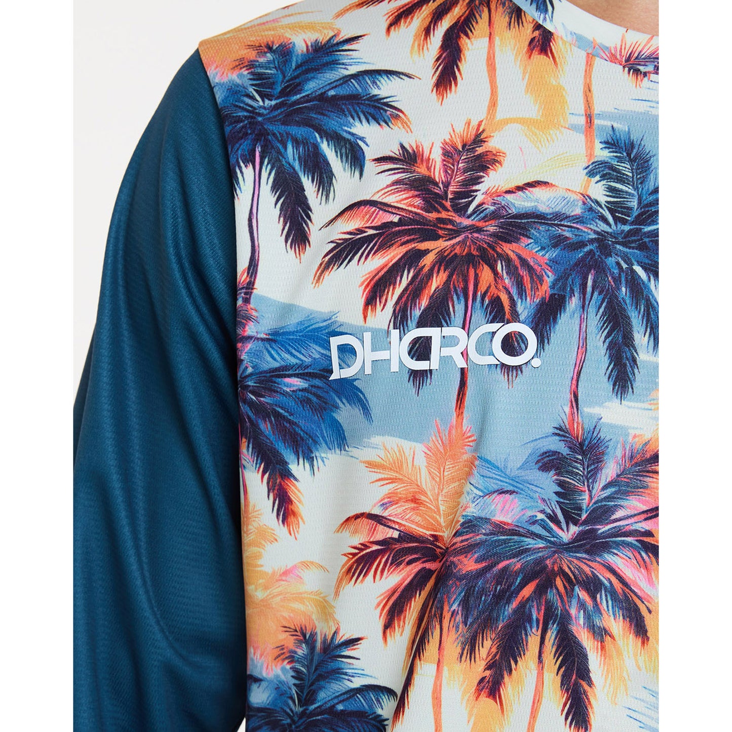 DHARCO GRAVITY VENICE BEACH Long Sleeve Jersey Blue