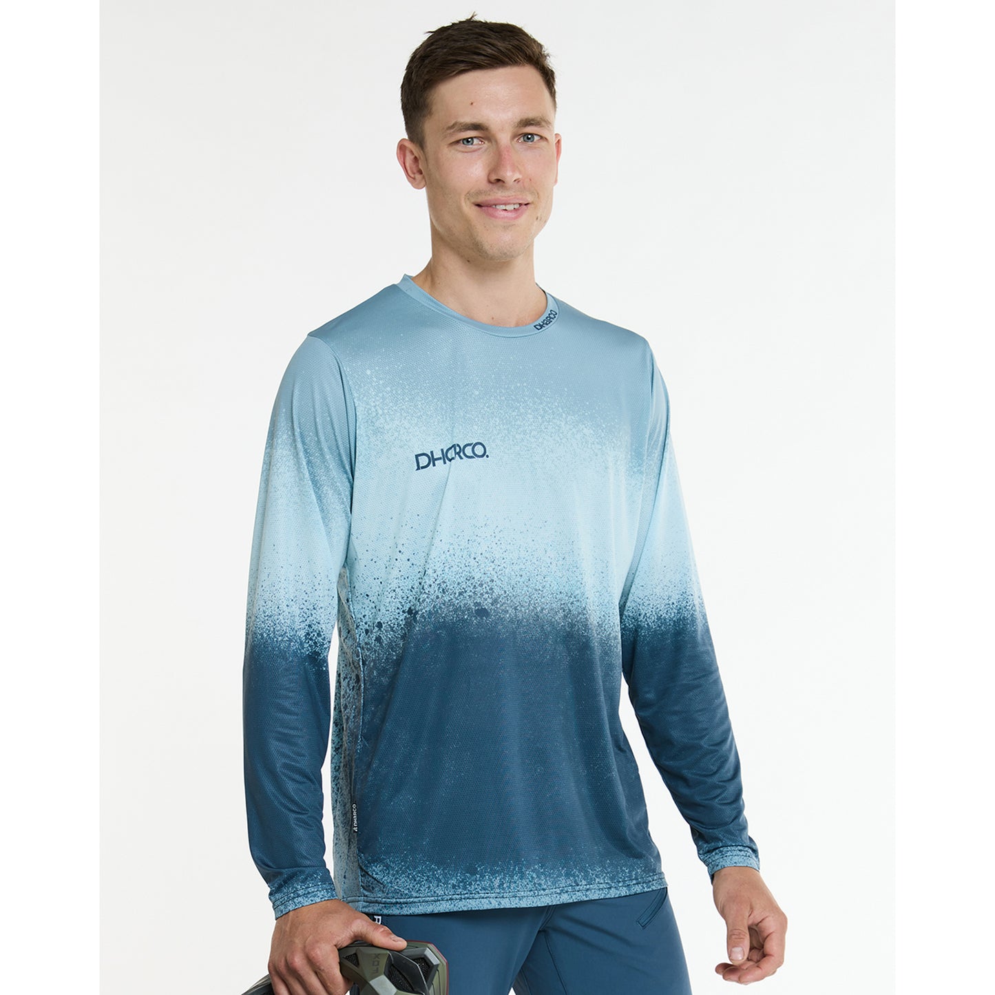 DHARCO RACE NU WAVE Dres s dlouhým rukávem modrý