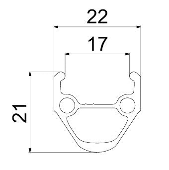 Pár kol MAVIC ACCESS R17