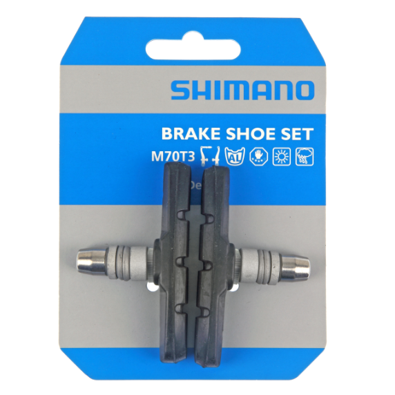 Pár brzdových čelistí SHIMANO M70T3 V-Brake