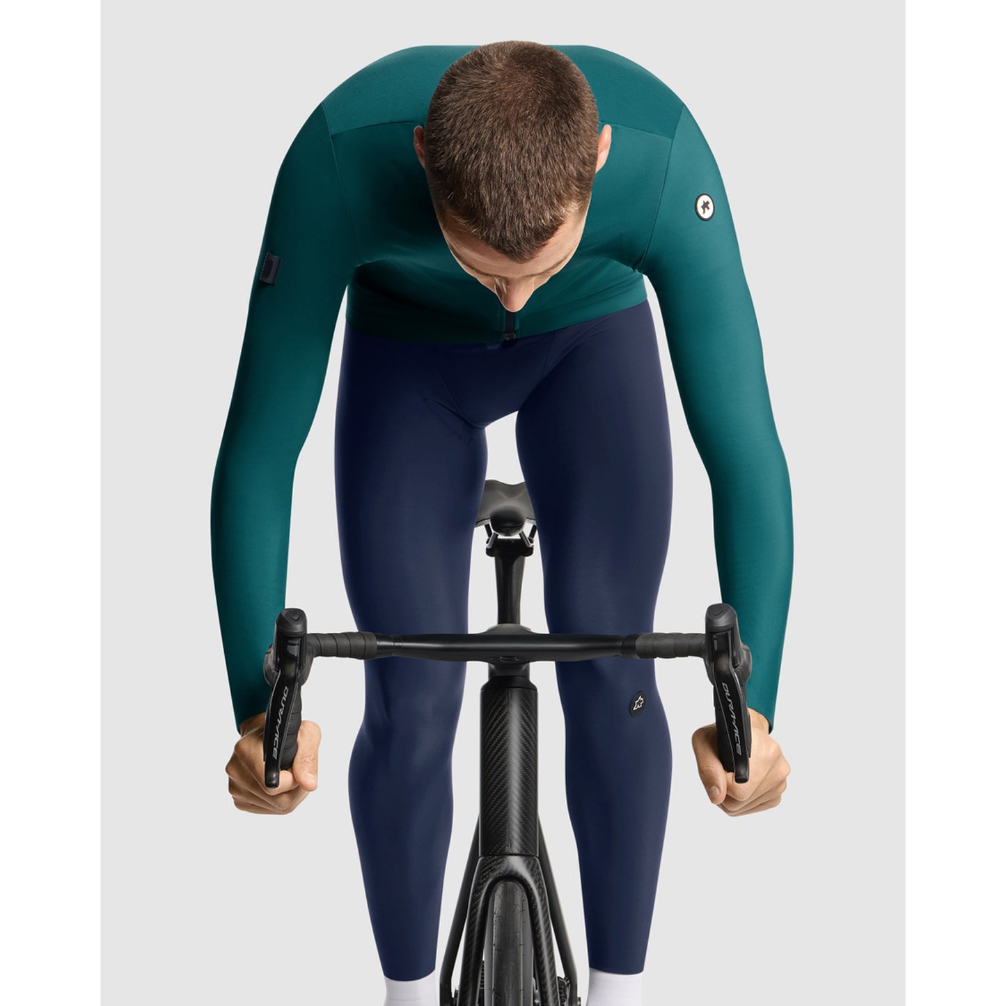 ASSOS MILLE GT Dres s dlouhým rukávem C2 Foundation Green