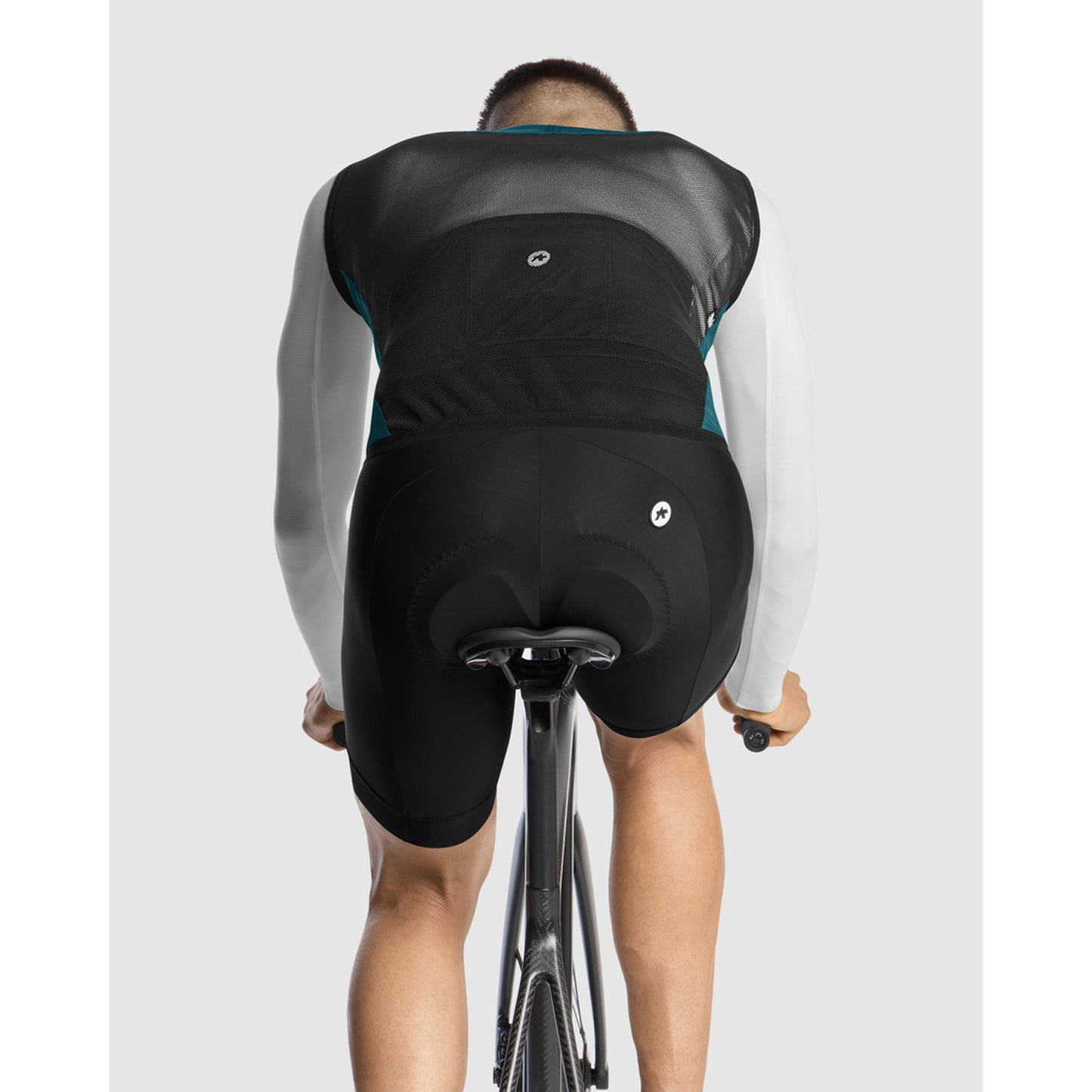 ASSOS MILLE GT Wind C2 Foundation Zelená bunda bez rukávů