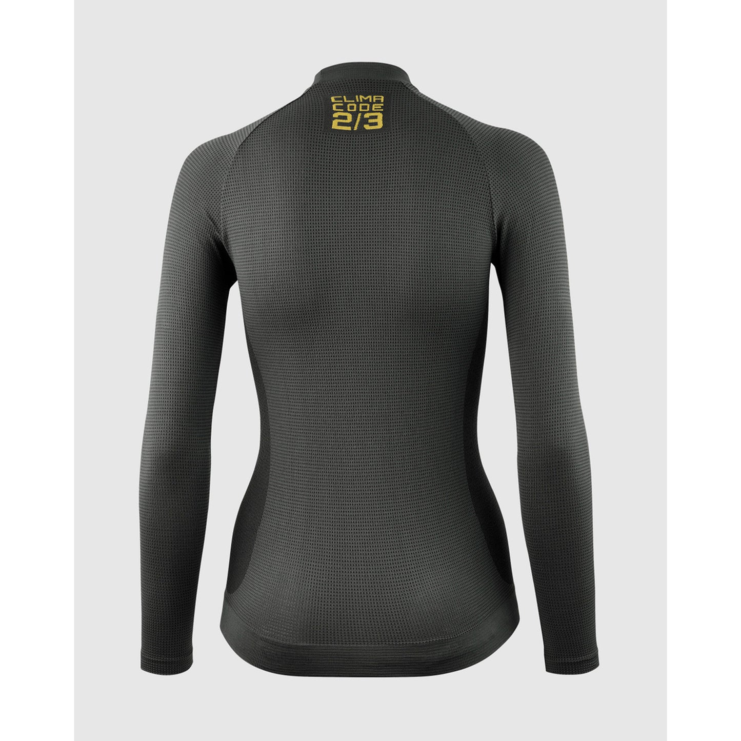ASSOS WOM P1 Women's Long Sleeve Underwear Anthracite Grey