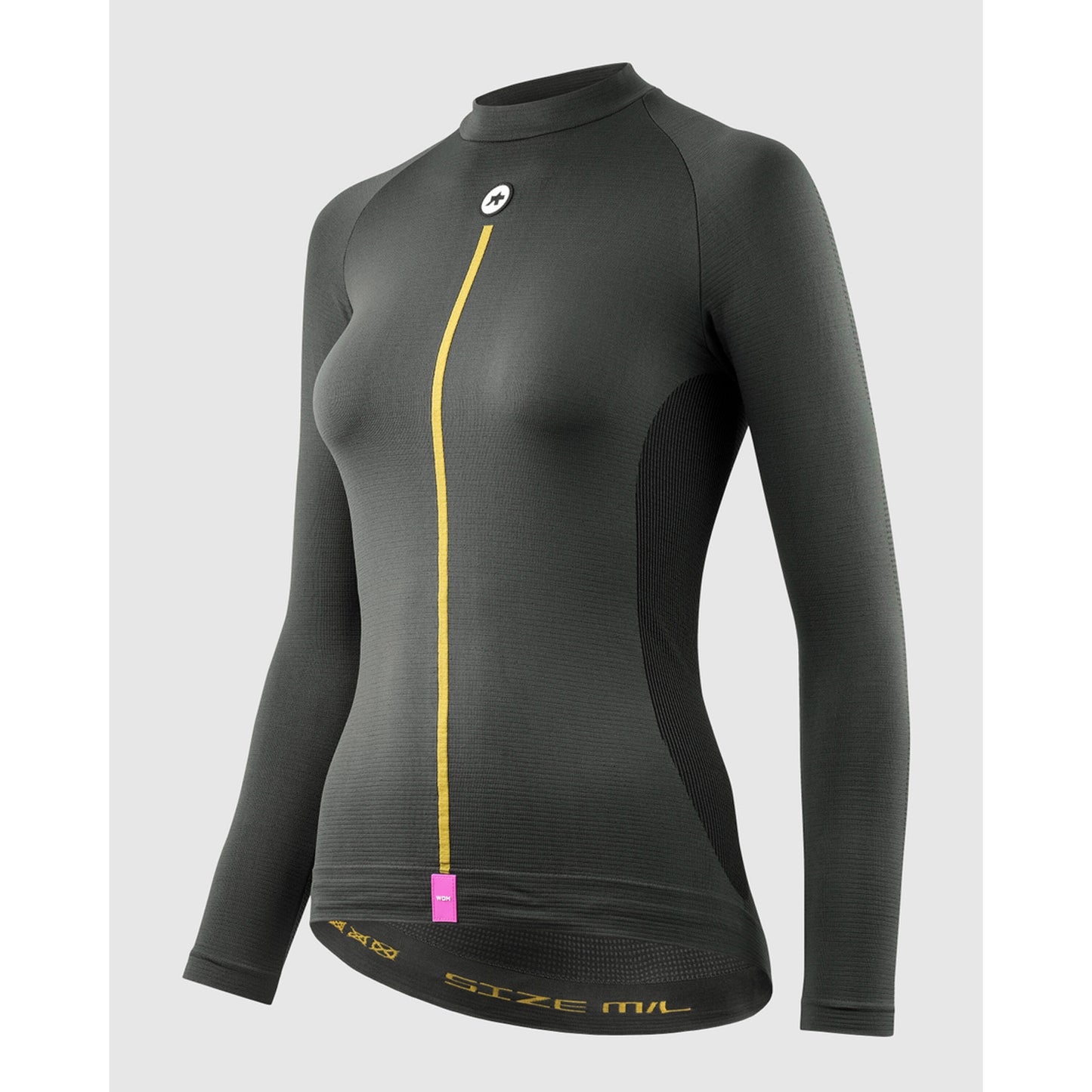 ASSOS WOM P1 Women's Long Sleeve Underwear Anthracite Grey
