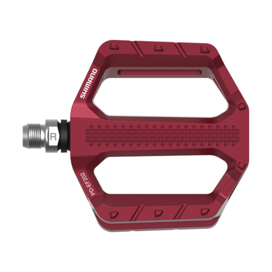 SHIMANO PD-EF202 Červené ploché pedály