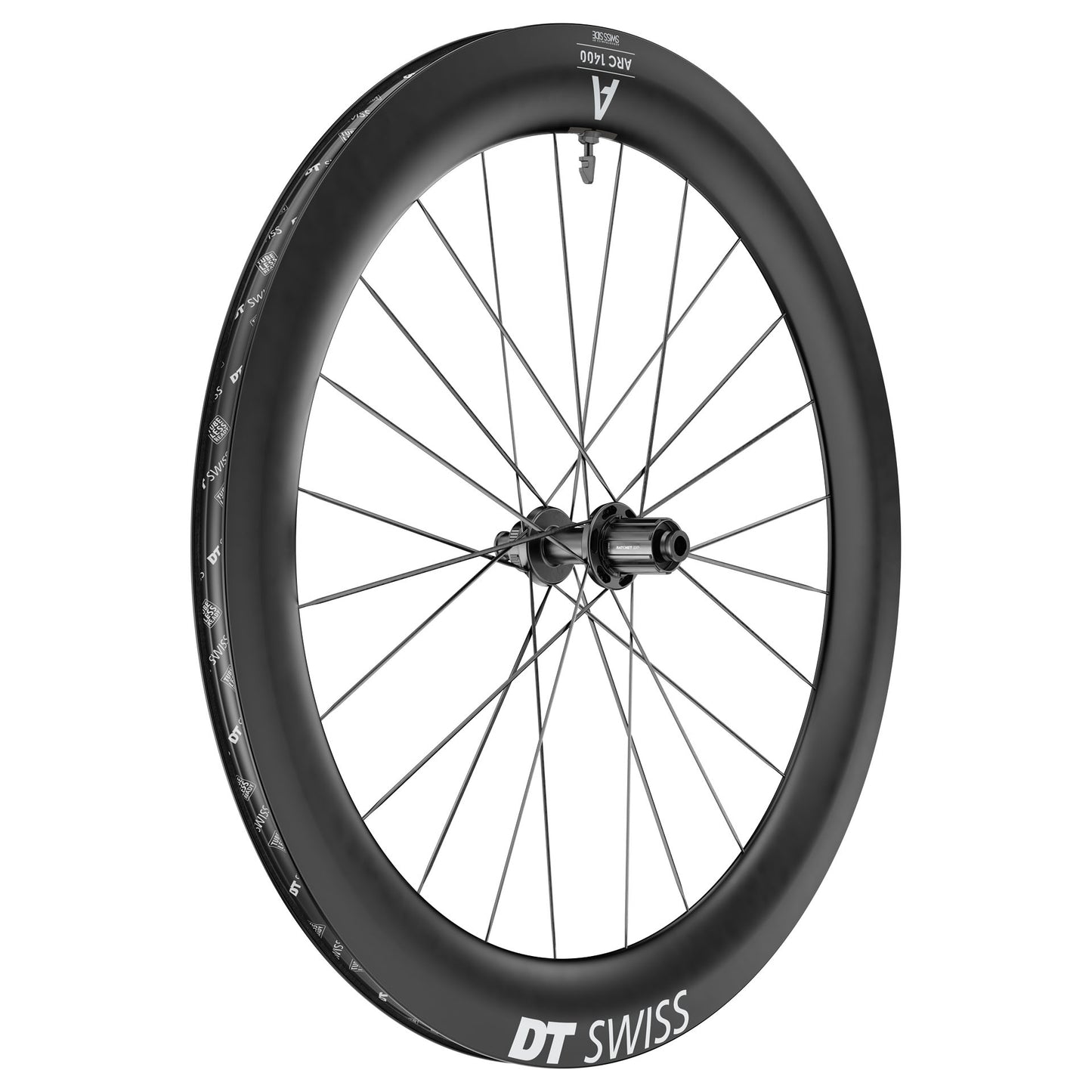 DT SWISS ARC 1400 DICUT 65 Tubeless Ready Rear Wheel (Center Lock)