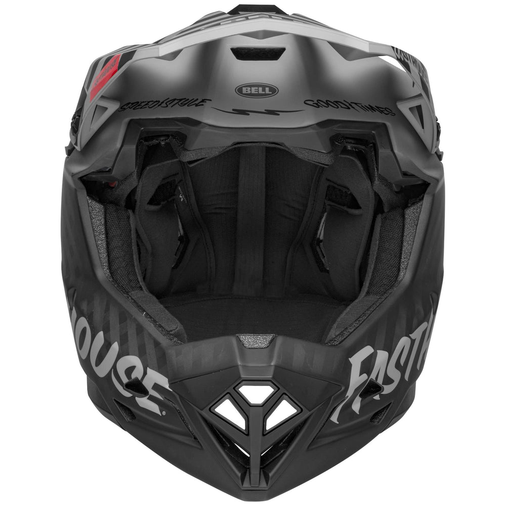 Bell FULL-10 MIPS SPHERICAL FASTHOUSE MTB přilba šedá/černá