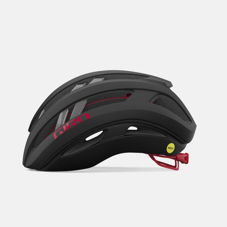GIRO ARIES MIPS SPHERICAL Silniční přilba černá/červená
