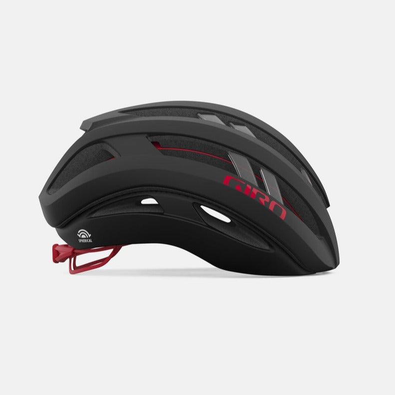 GIRO ARIES MIPS SPHERICAL Silniční přilba černá/červená