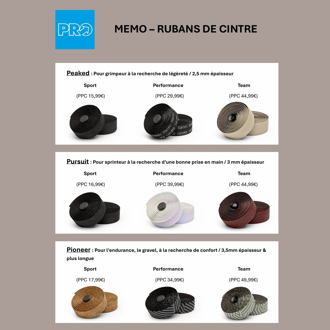 PRO PEAKED TEAM Černá závěsná stuha