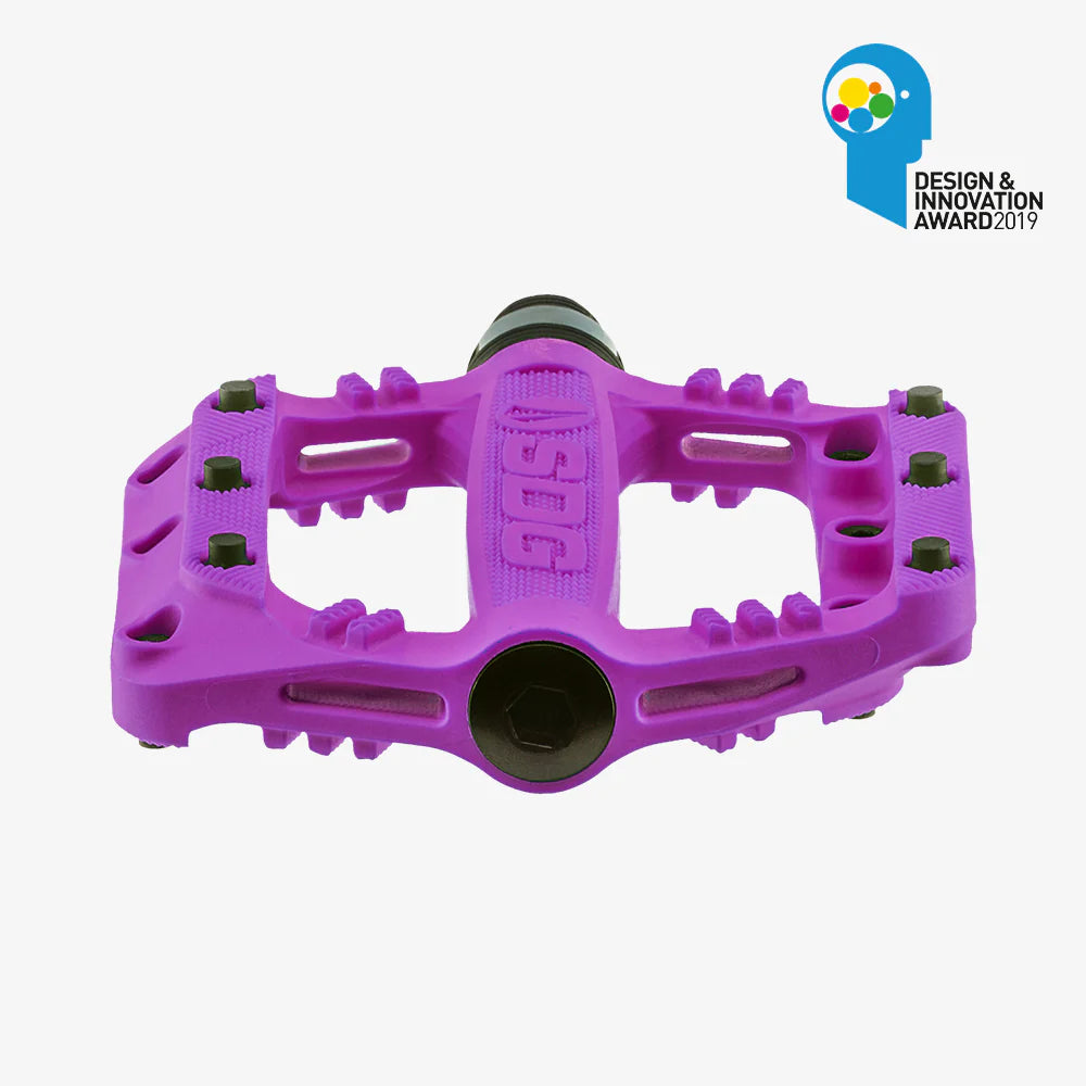 Ploché pedály SDG SLATER Junior Violet
