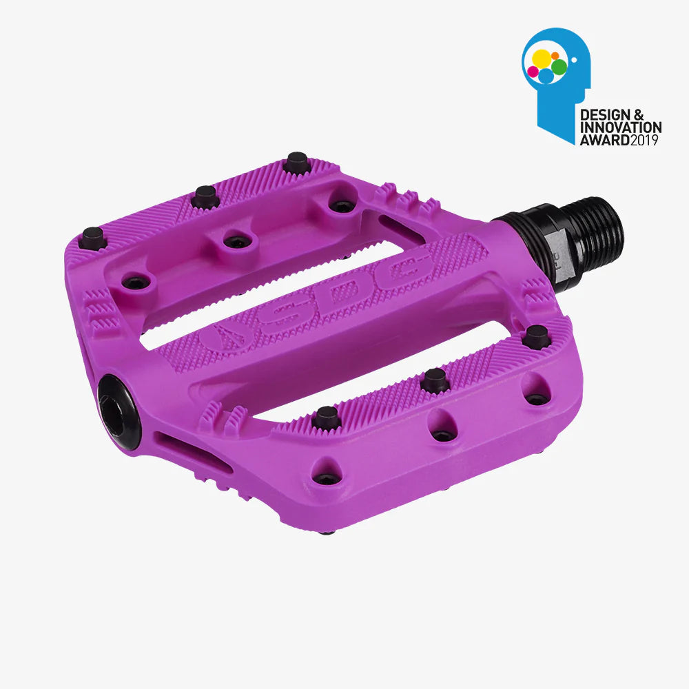 Ploché pedály SDG SLATER Junior Violet