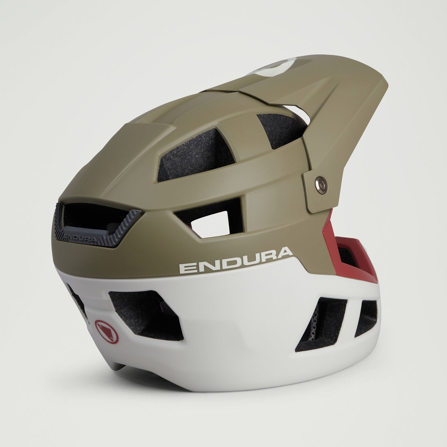 Integrální MTB helma ENDURA SINGLETRACK MIPS zelená/bílá