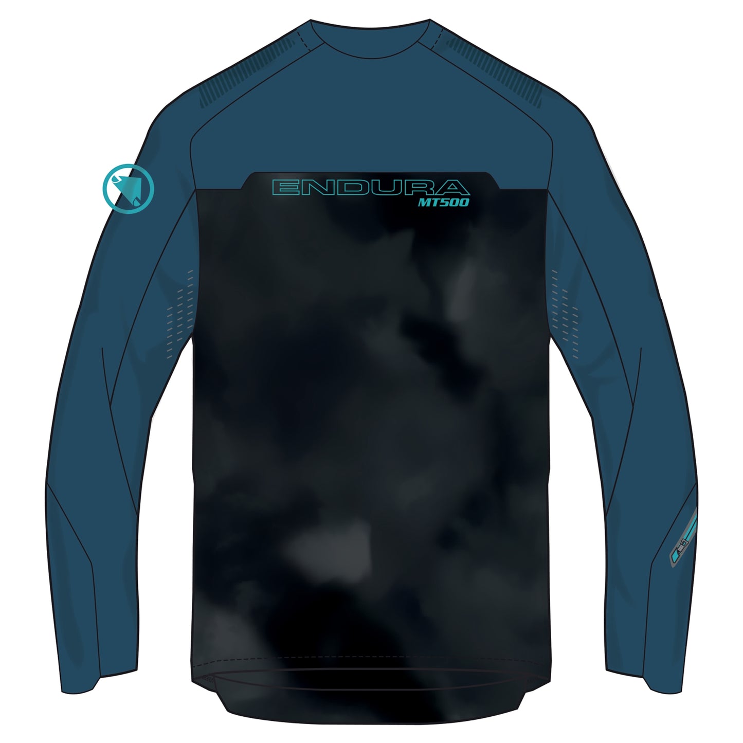 ENDURA MT500 BURNER Dres s dlouhým rukávem Modrá 2025