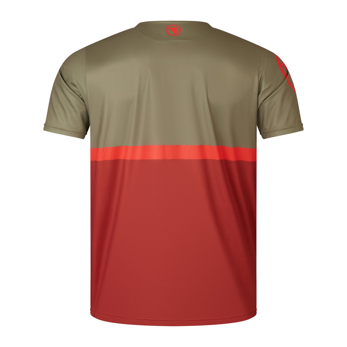 ENDURA SINGLETRACK CORE TEE II Dres s krátkým rukávem Khaki/Red 2025