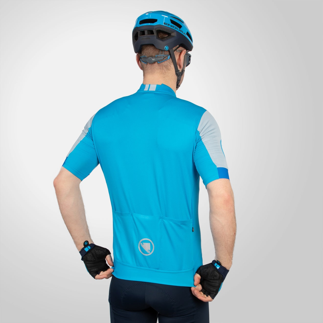 ENDURA FS260 Short Sleeve Jersey Blue