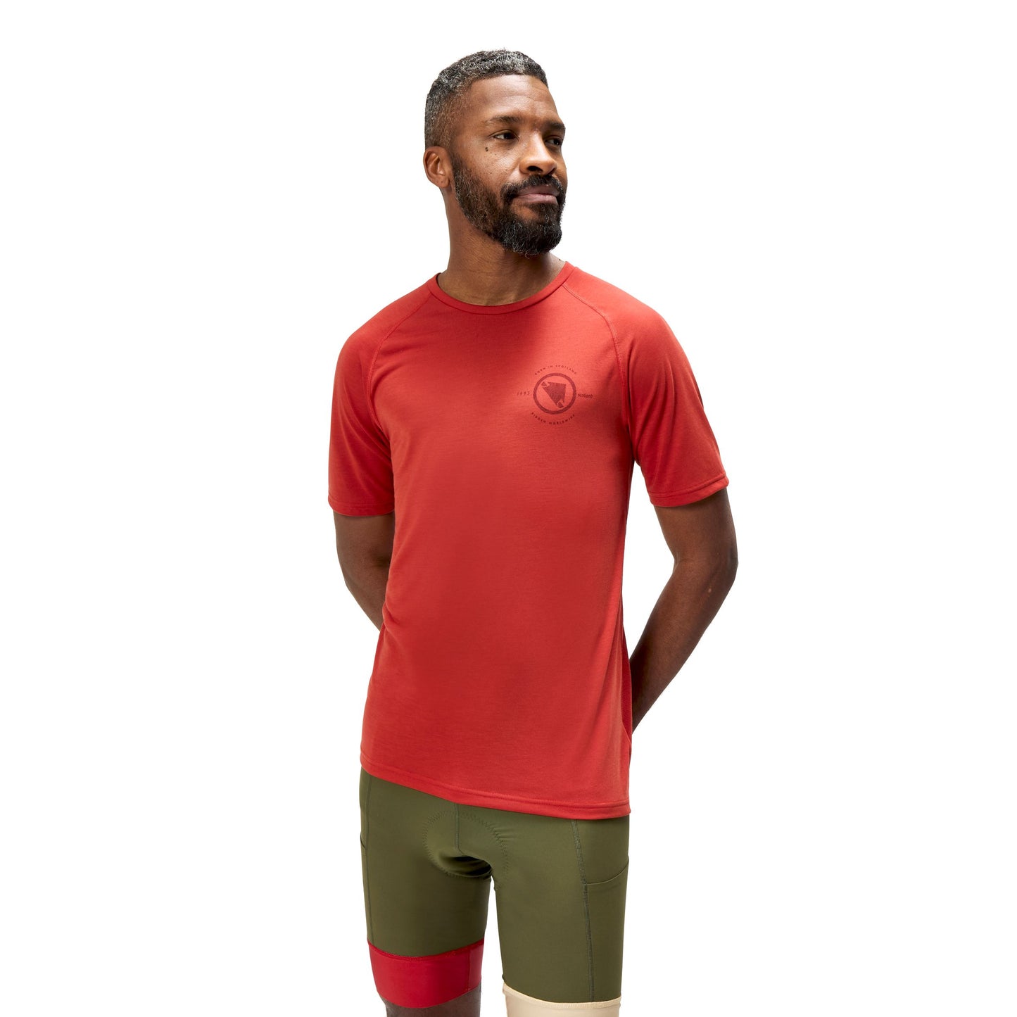 ENDURA LOOP Short Sleeve Jersey Red 2025