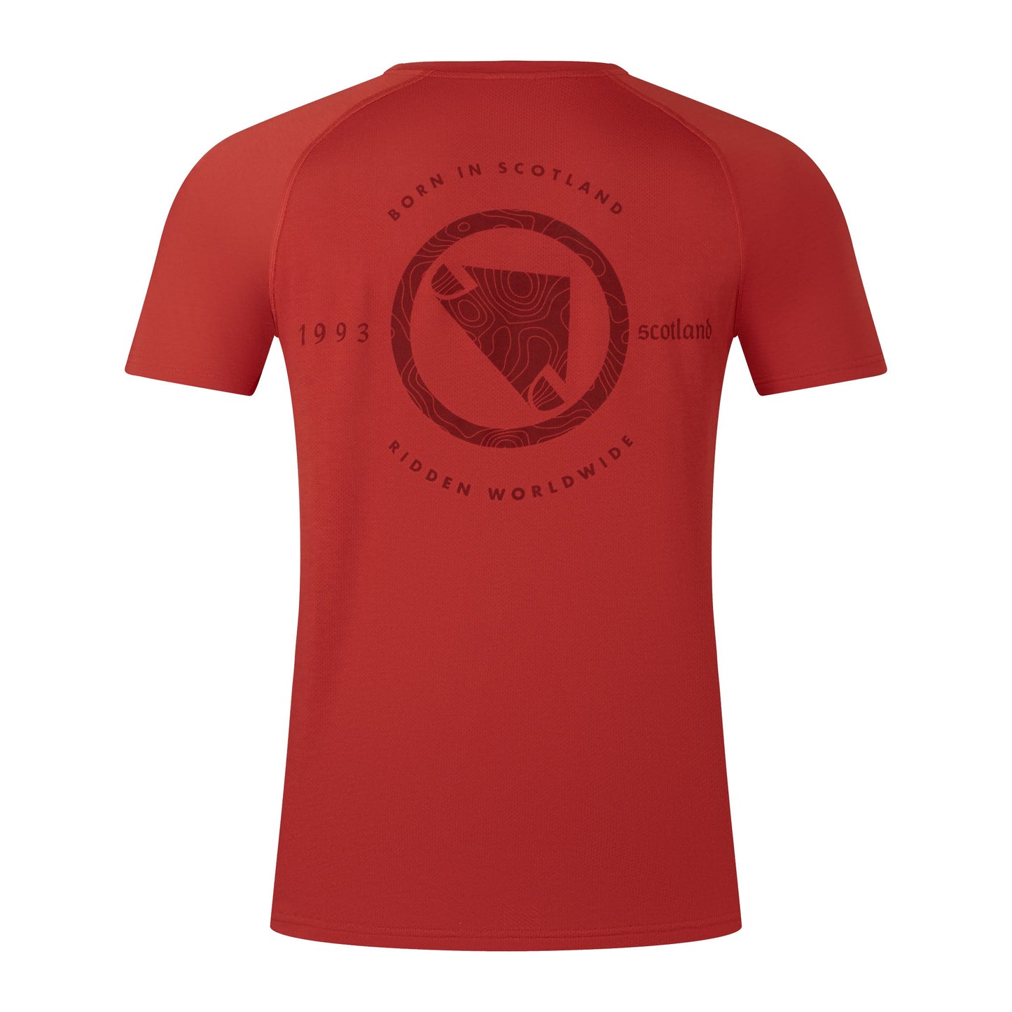 ENDURA LOOP Short Sleeve Jersey Red 2025