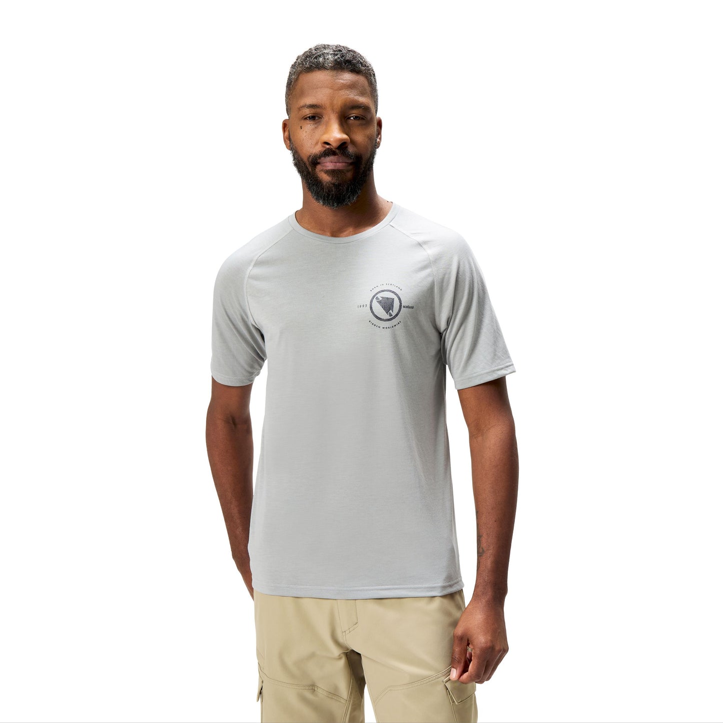 ENDURA LOOP Dres s krátkým rukávem Grey 2025