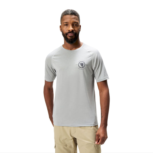 ENDURA LOOP Dres s krátkým rukávem Grey 2025