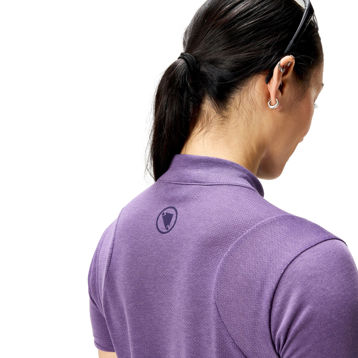 Dámský dres ENDURA LOOP s krátkým rukávem Purple 2025
