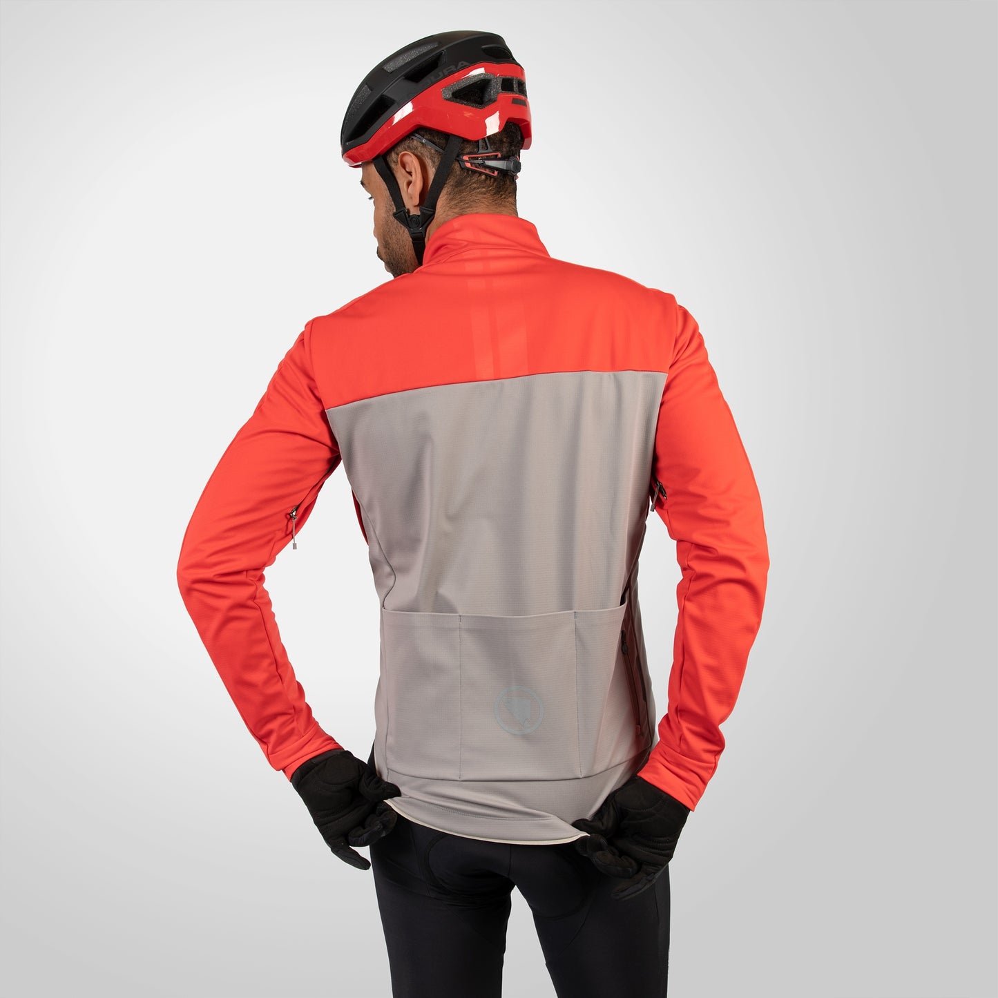ENDURA WINDCHILL II Bunda Grey/Red
