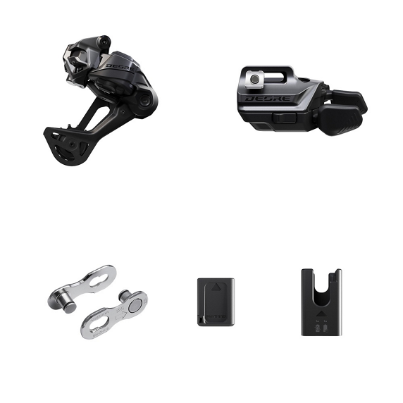 Sada pro upgrade páky SHIMANO DEORE Di2 Wireless M6250-SGS s dlouhou klecí