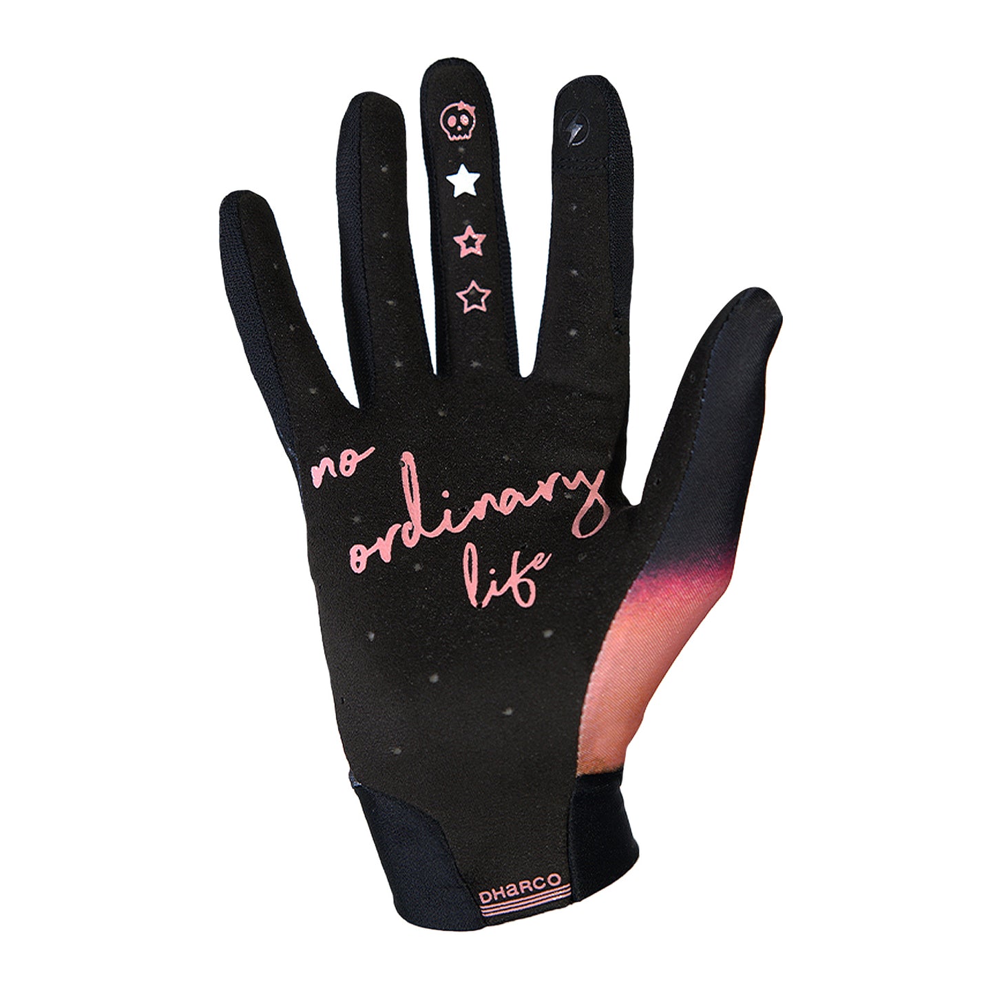 DHARCO TRAIL FIREBIRD Dámské rukavice Black/Coral