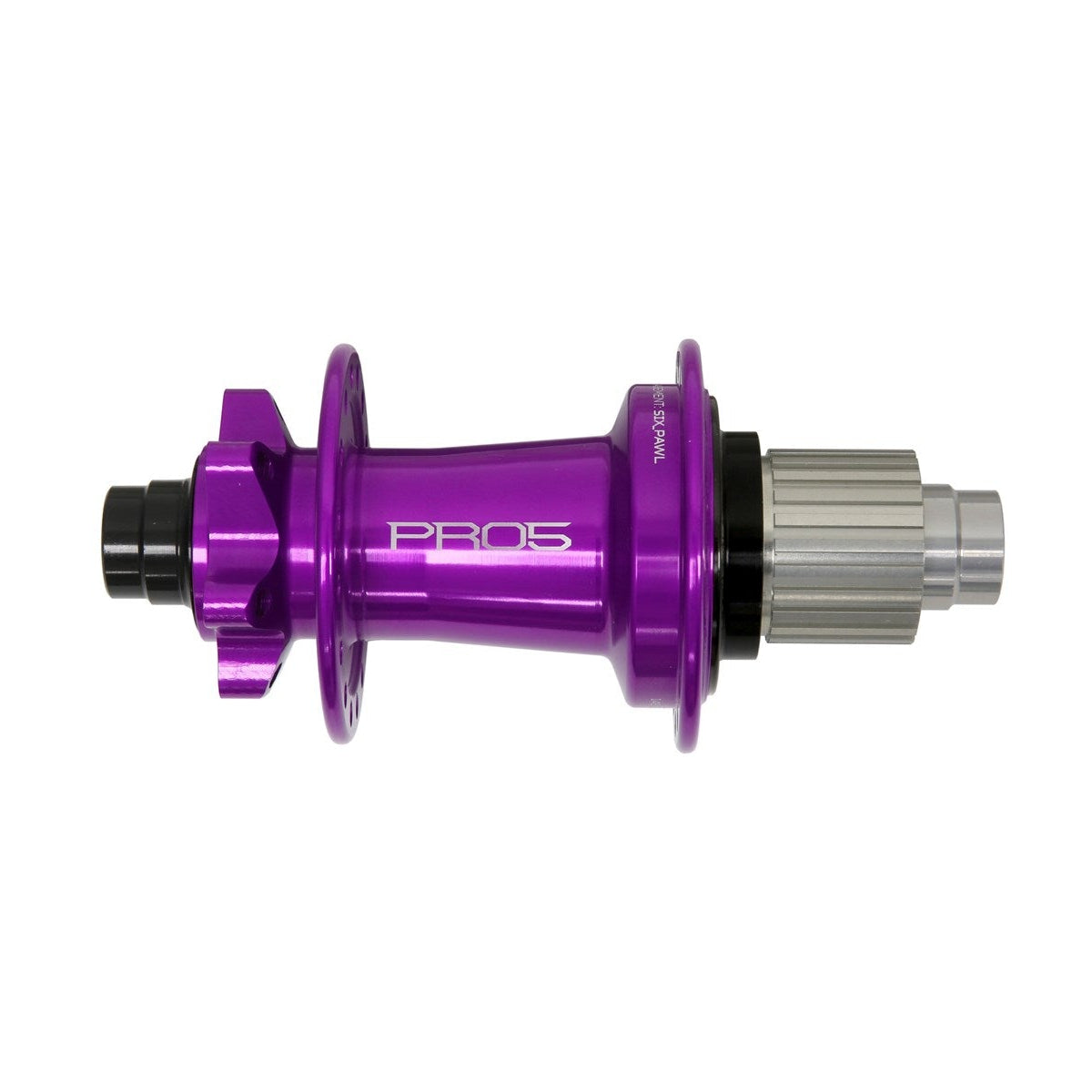 HOPE PRO 5 12x148mm Boost 6 otvorů zadní náboj fialový