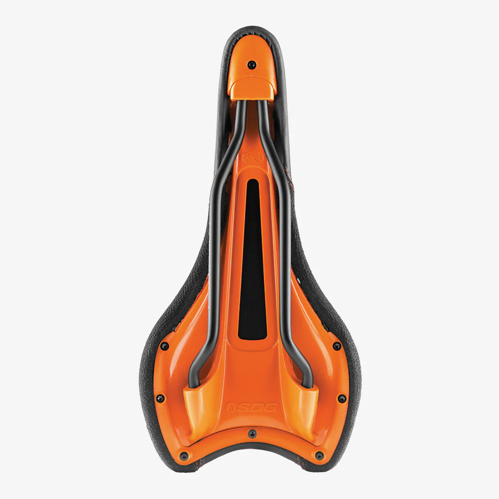 Saddle SDG RADAR MTN Rails Titanium-Alu Black/Orange
