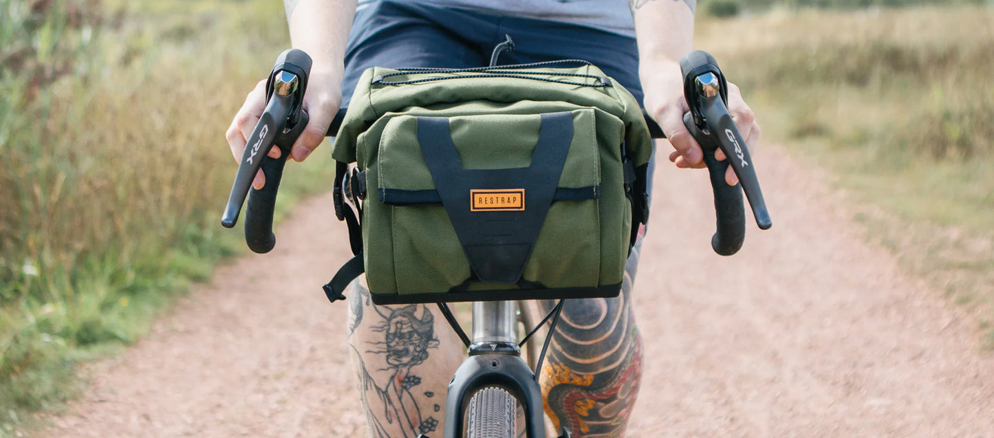 RESTRAP BARPACK Brašna na řídítka 10L Olive